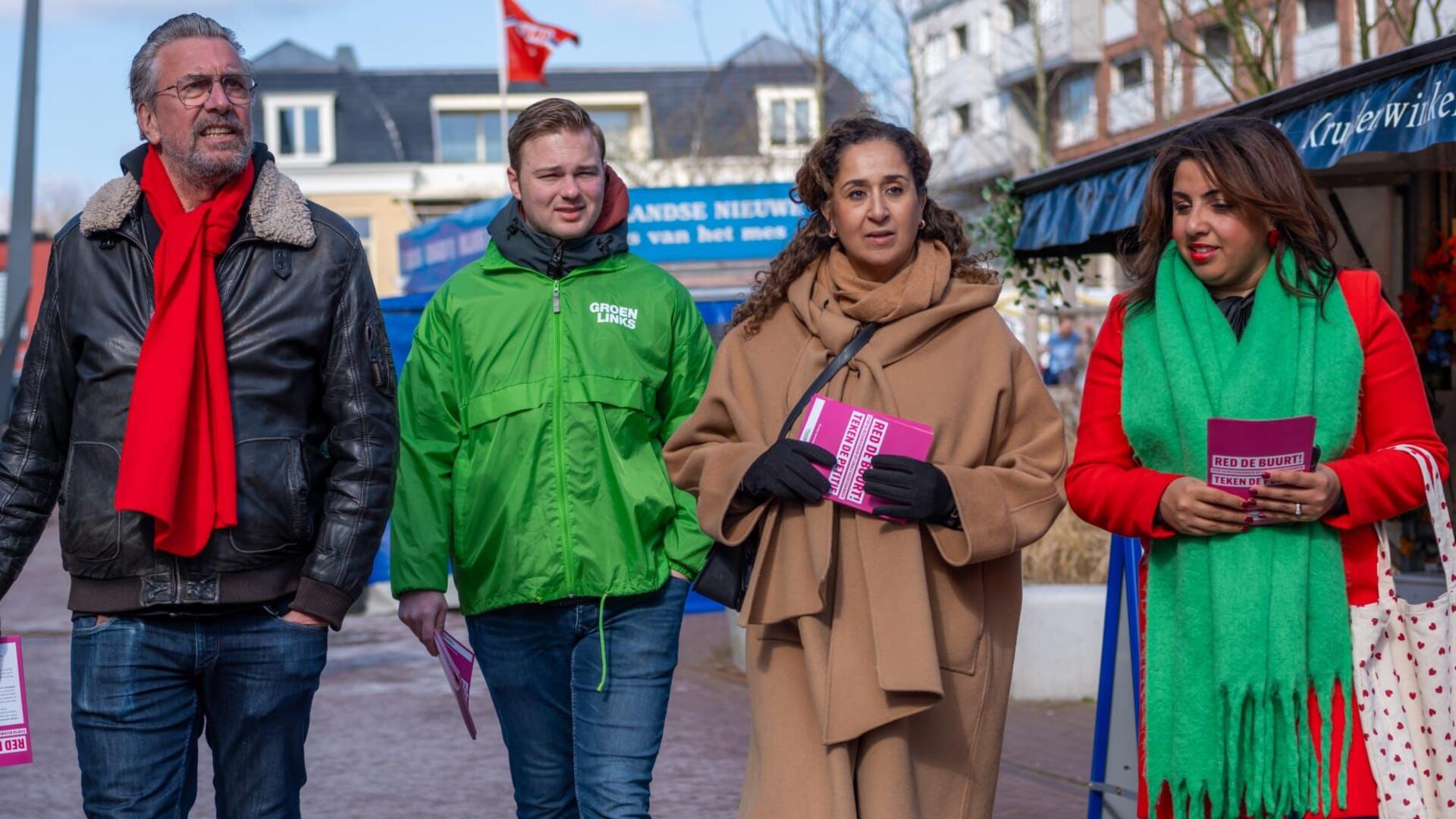 Met Kamerlid Glimina Chakor verhalen ophalen uit de gemeente